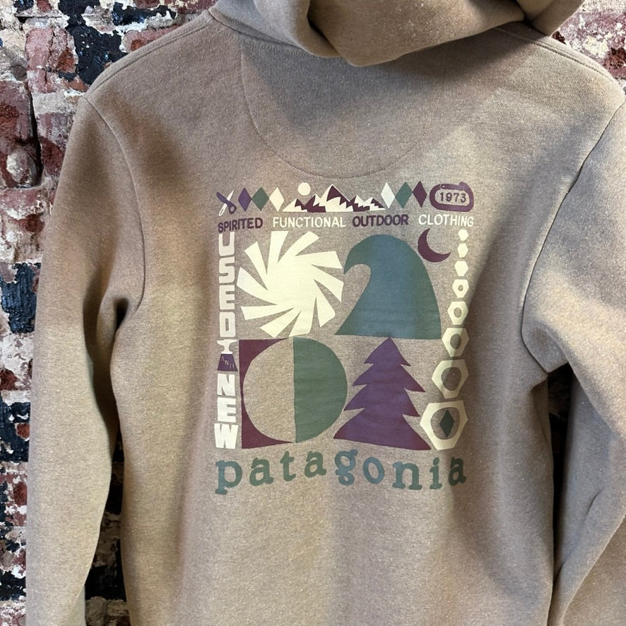 Patagonia Womens Medium Brown Hoodie