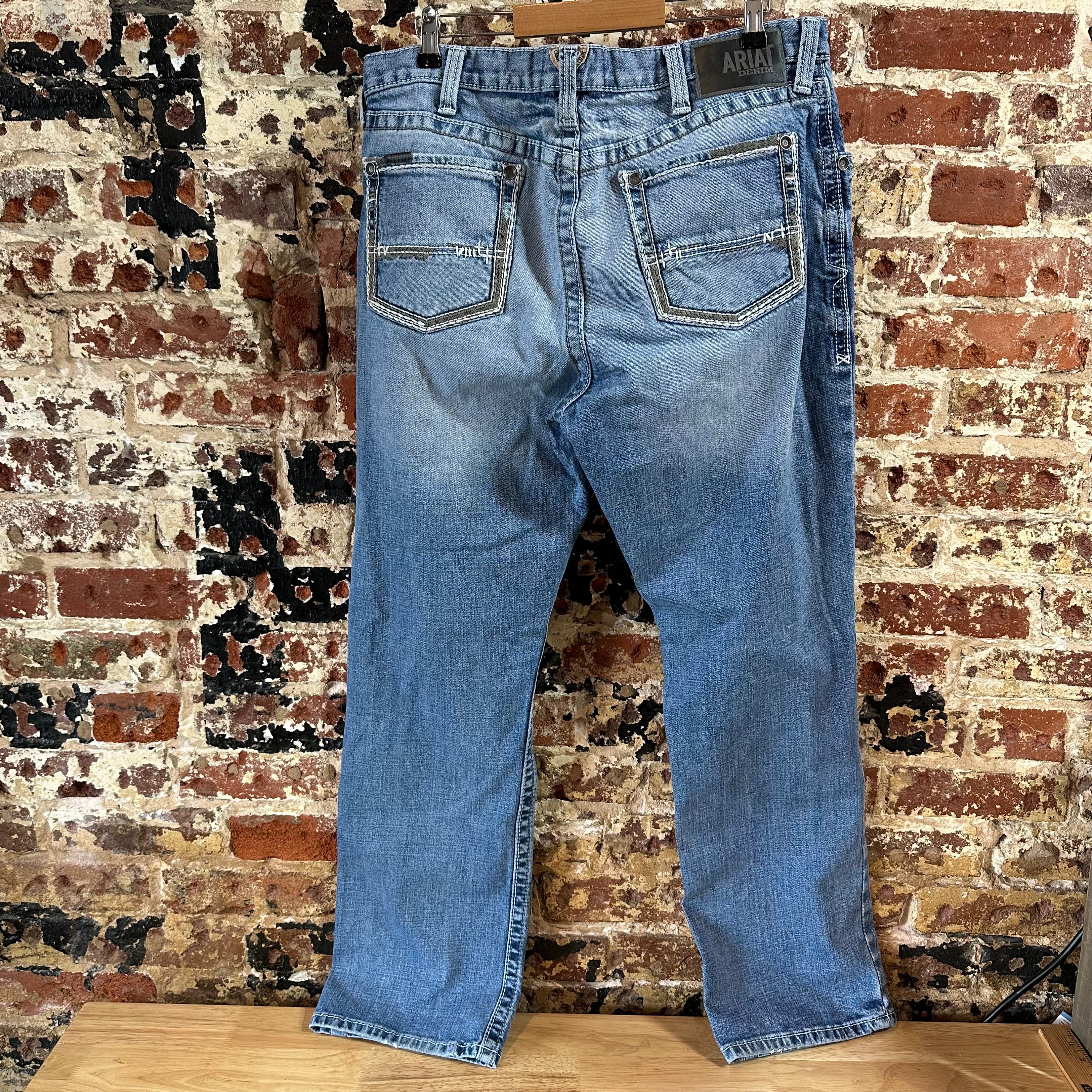 Ariat M2 Mens 36x32 Blue Jeans