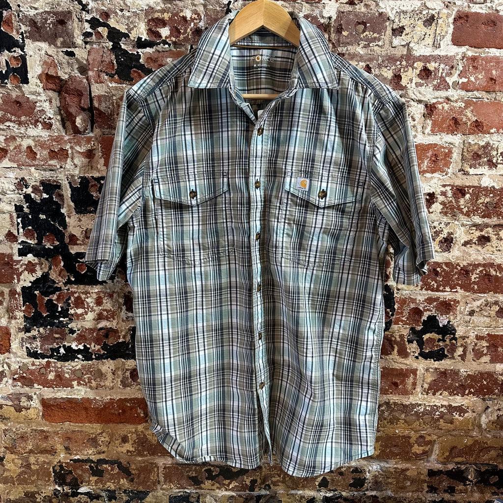Carhartt Button Up Shirt Mens Medium