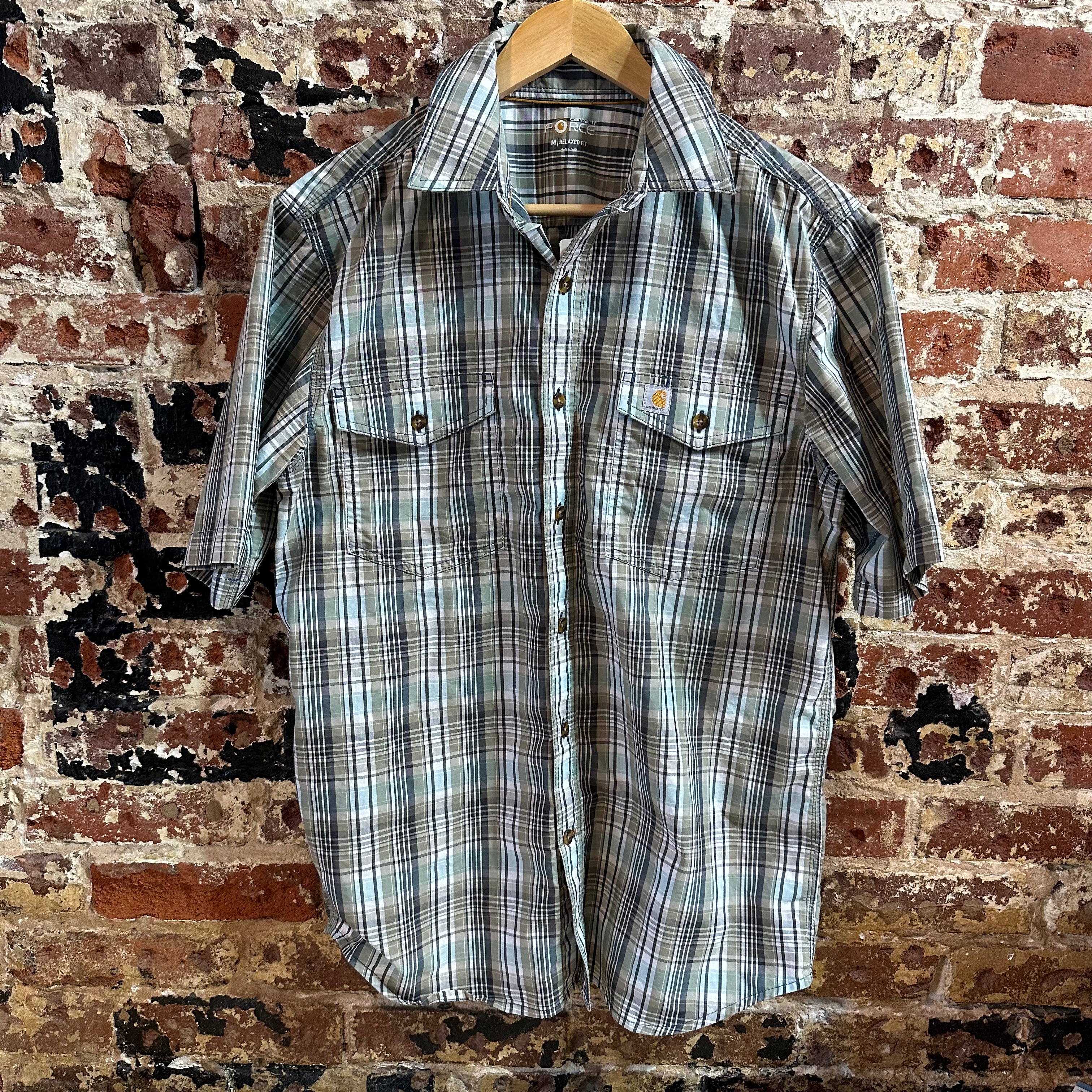 Carhartt Button Up Shirt Mens Medium