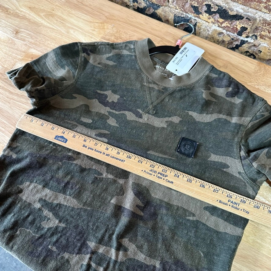 American Eagle Outfitters Camo Mens T-shirt Small Short Sleeve