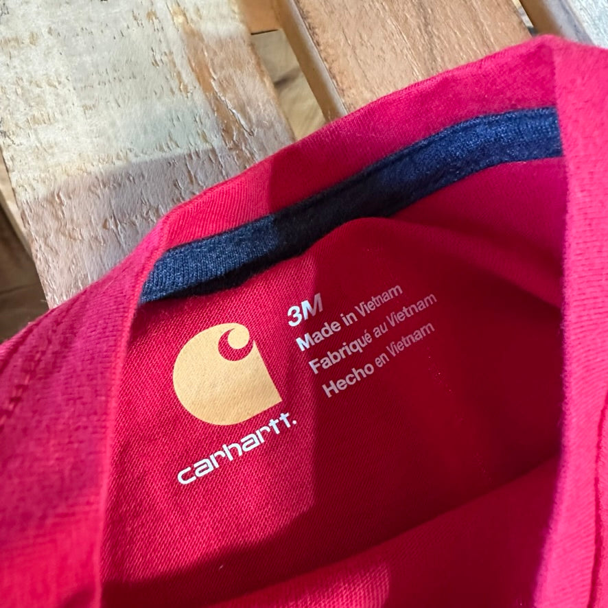 Carhartt Girls 3M Red T-Shirt NEW