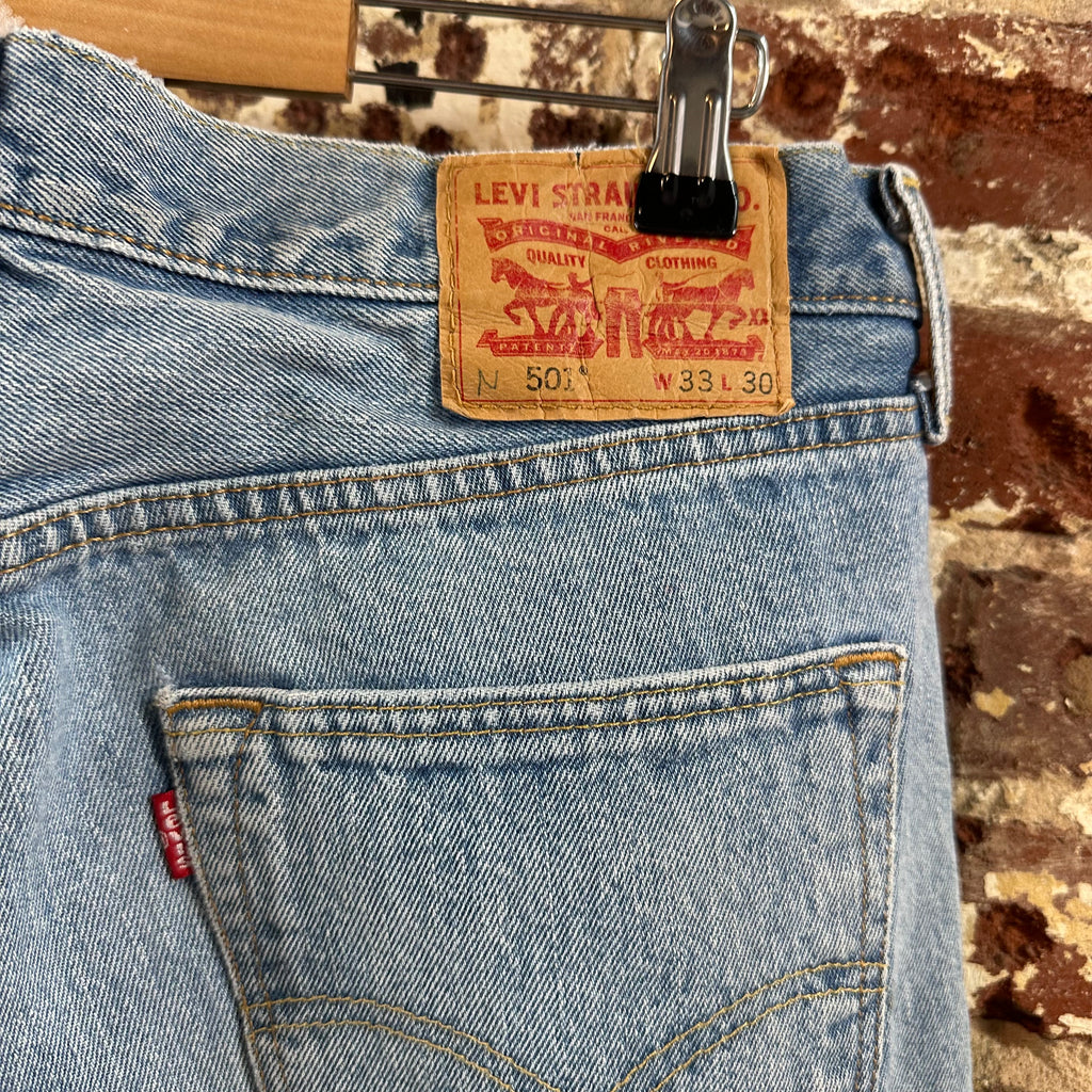 Levi's 501 Mens 33x30 Blue Jeans