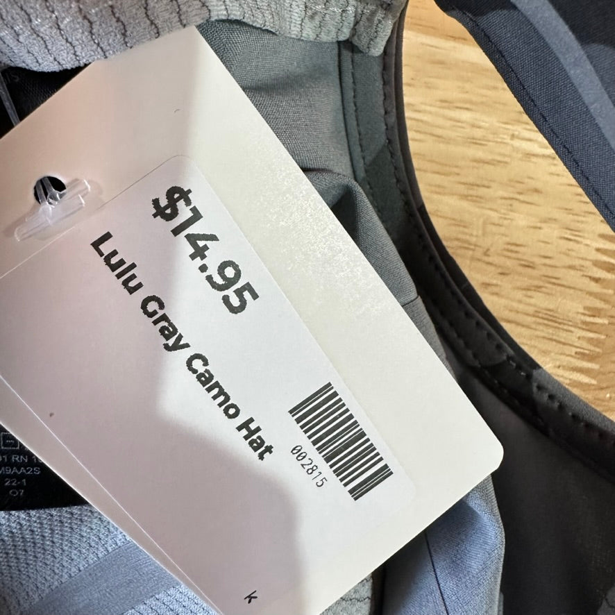 Lululemon Gray Camo Hat