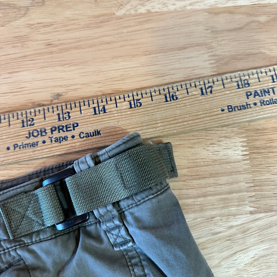 Vintage Men’s Abercrombie &amp; Fitch Safari Shorts 90s Green Sz 30 Hiking Outdoors