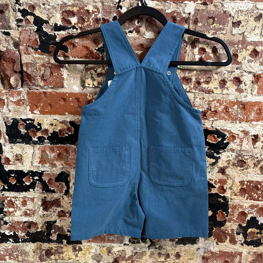 Carhartt Short Overalls Blue toddler boys Size 4T Bibs Shortalls