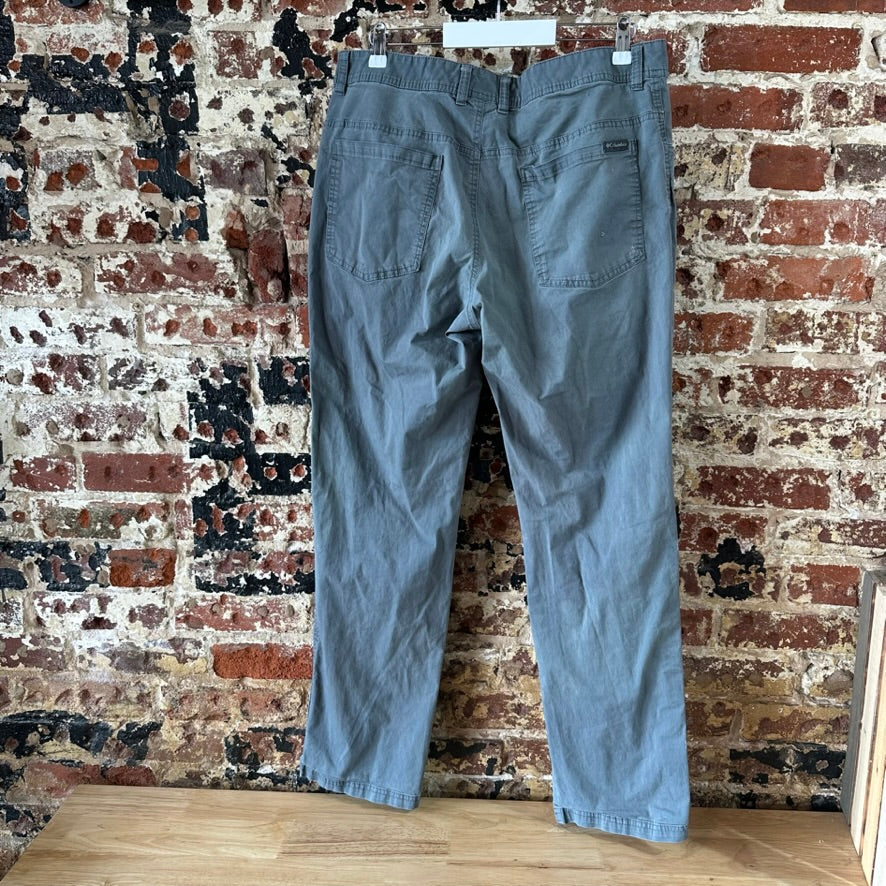 Columbia Mens 34x32 Gray Pants