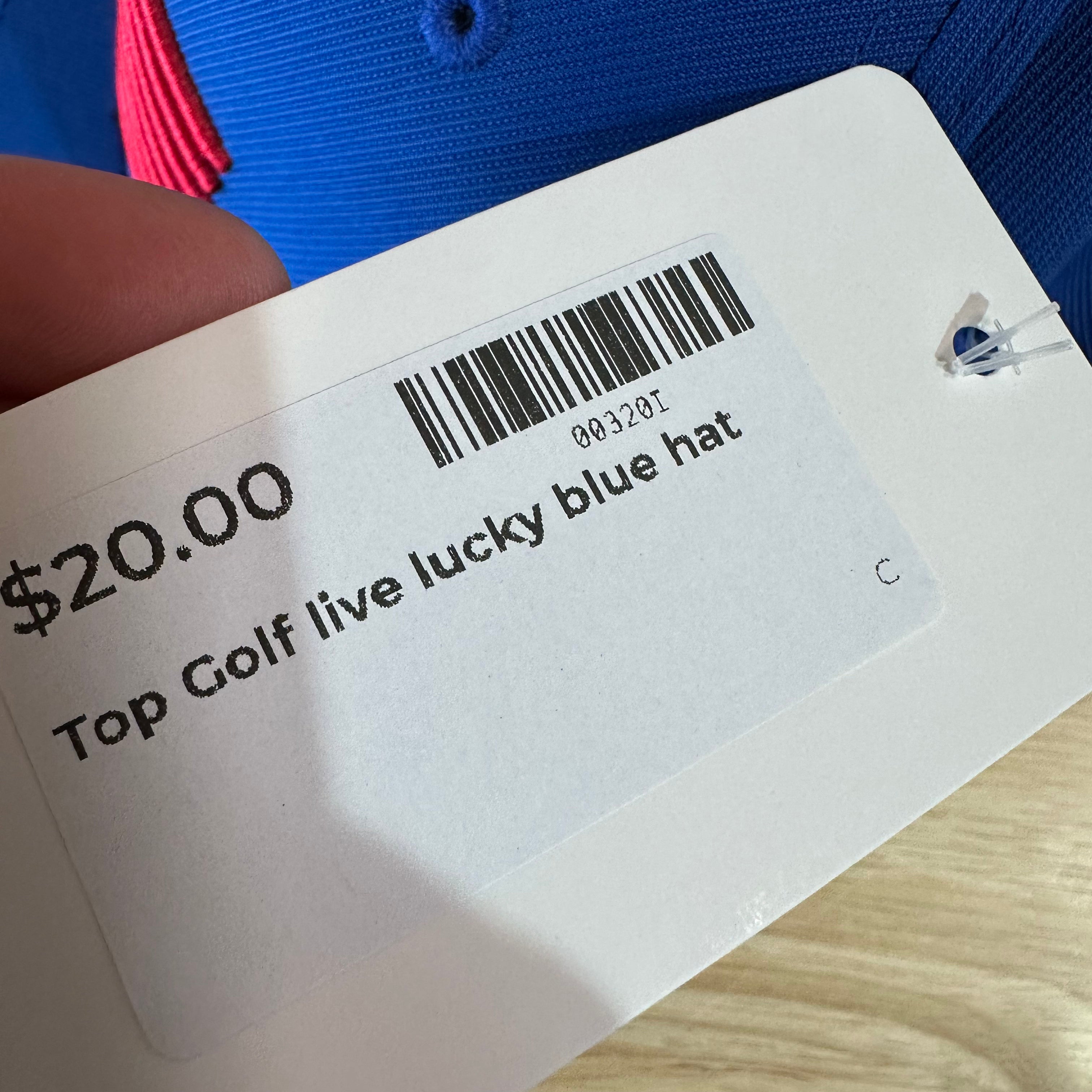 Top Golf Blue Golf Hat