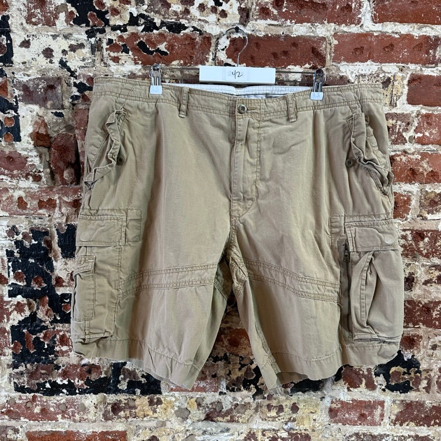 Polo Jeans Company Mens Surplus Cargo Shorts Size 42 Brown
