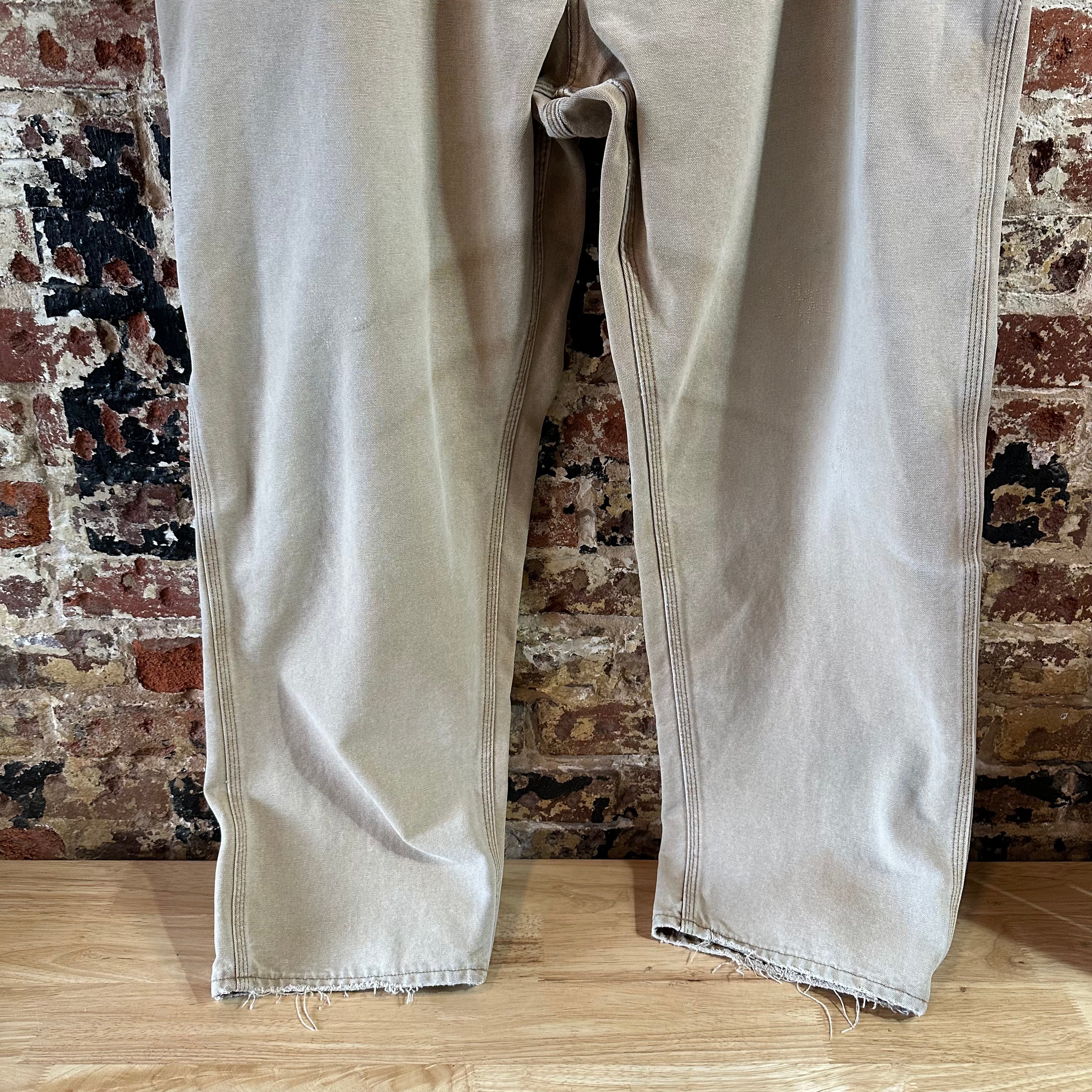 Carhartt Mens 46x32 Brown Pants