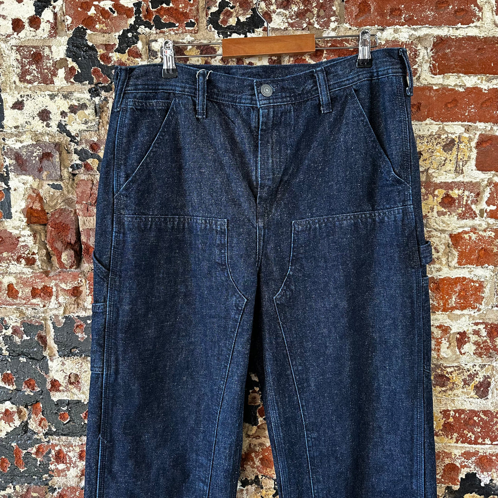 American Eagle Double Knee Jeans Mens 32x34 Dark Blue Denim