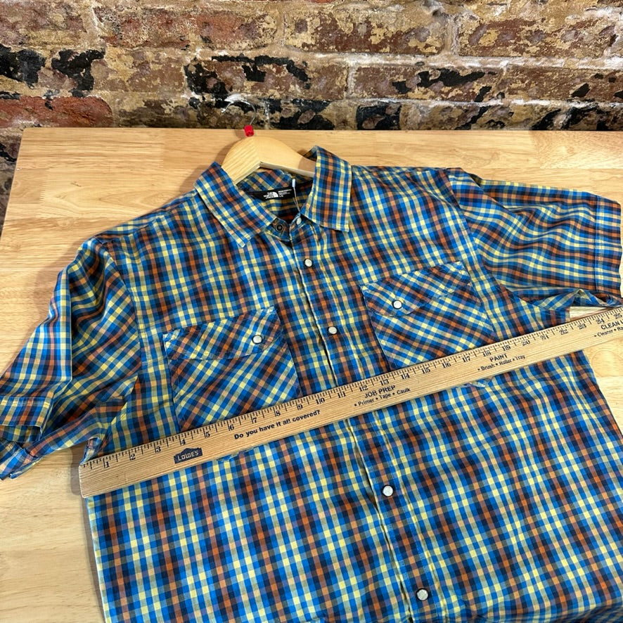 North Face Men's Large Western Button Shirt