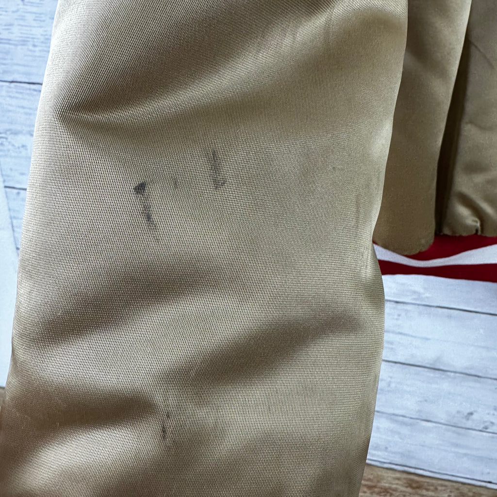 Vintage San Francisco 49ers SF Gold Satin Jacket Locker Line Mens Large