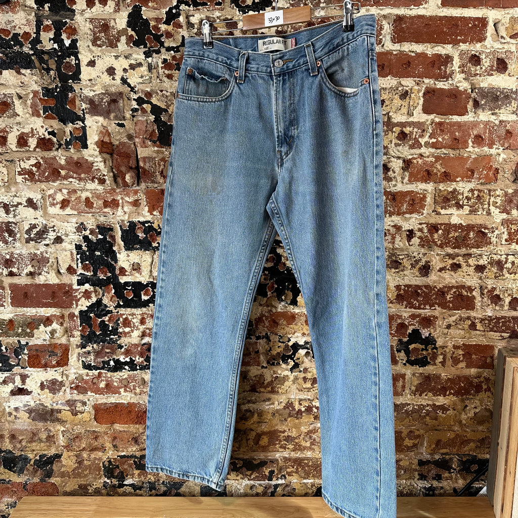 Levi's 505 Mens 33x30 Blue Jeans