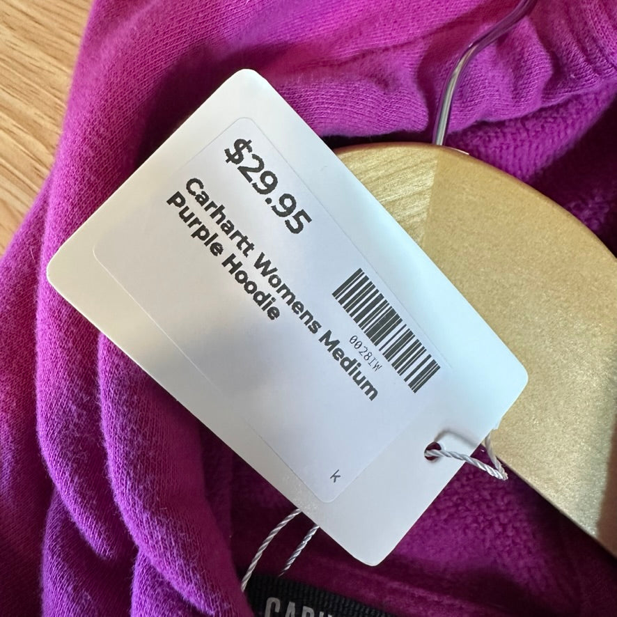 Carhartt Womens Medium Purple Hoodie