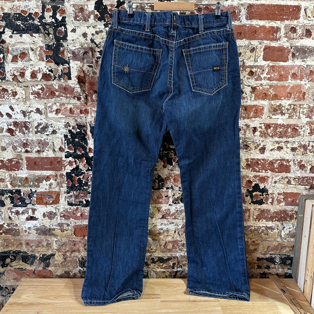 Ariat FR Mens 33x34 Blue M4 Low Rise Bootcut Jeans