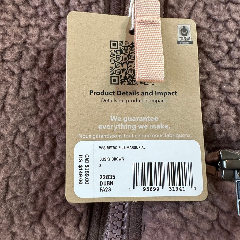 Patagonia Retro Pile Womens Small NEW