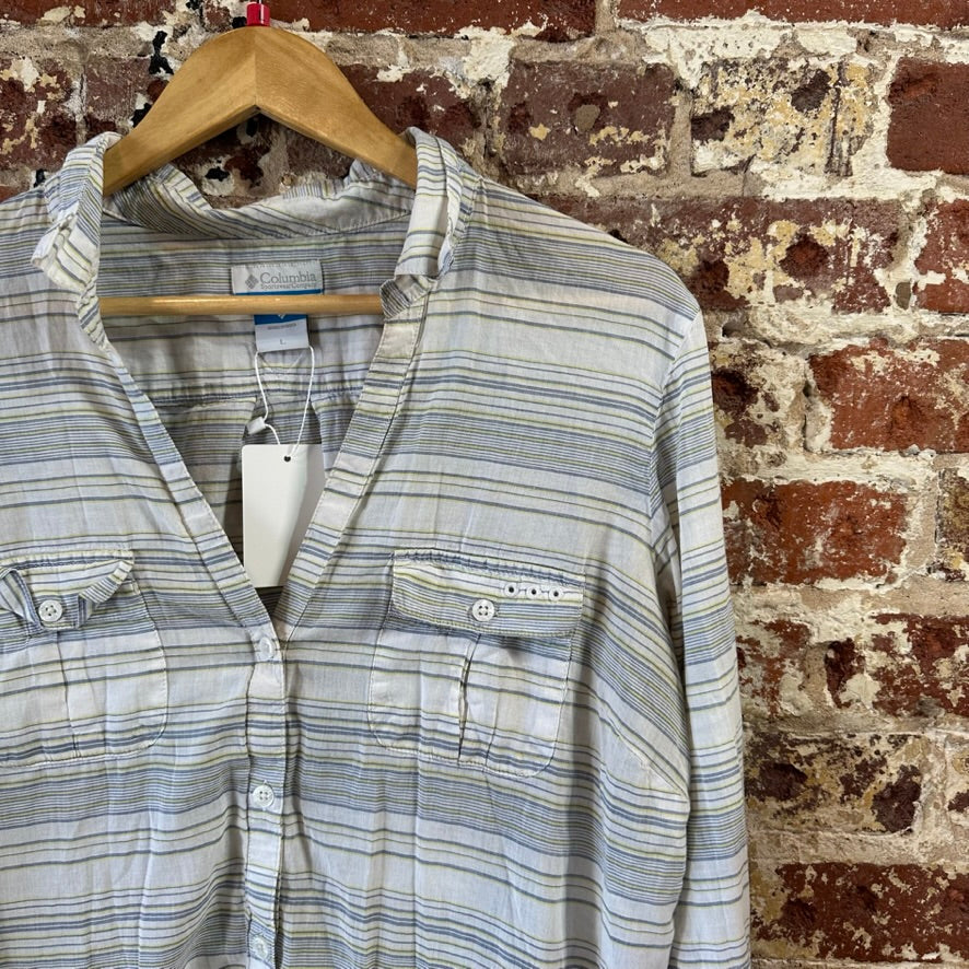 Columbia Womens Large Button Up