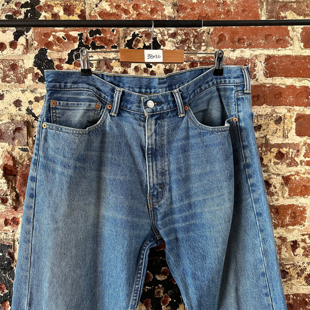 Levi's 505 Mens 38x30 Blue Jeans