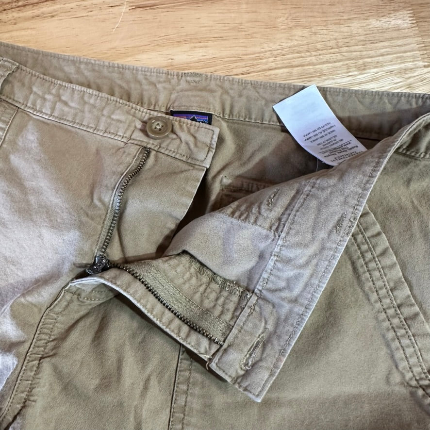 Patagonia Womens 12 Tan Shorts