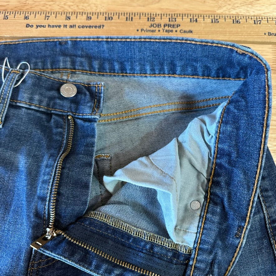 Levi's Tapered Leg Blue Jeans Mens Size 34x34 Levis