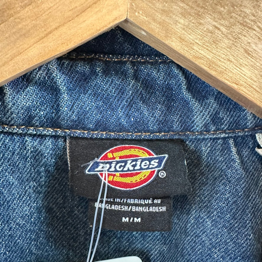 Dickies Mens Medium Jean Jacket Shirt NEW
