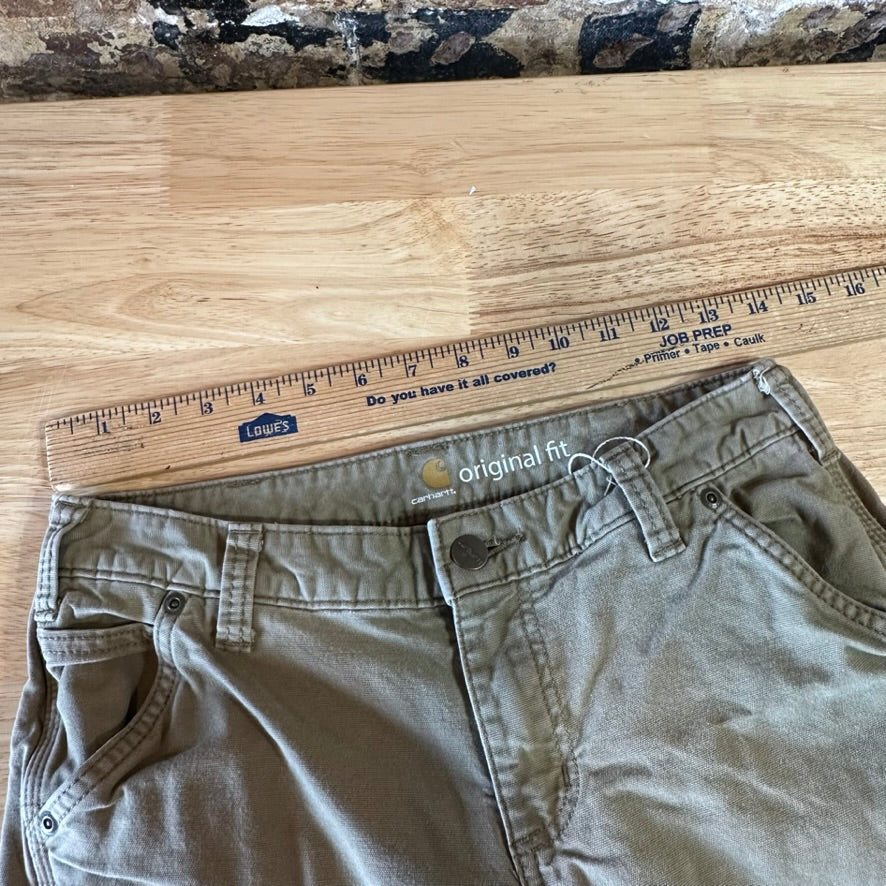 Carhartt Womens 2 Tan Pants
