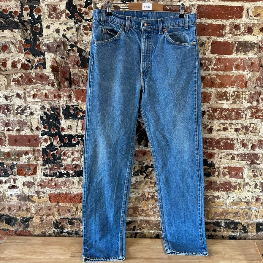 VTG Levis 505 Mens 34x34 Blue Jeans