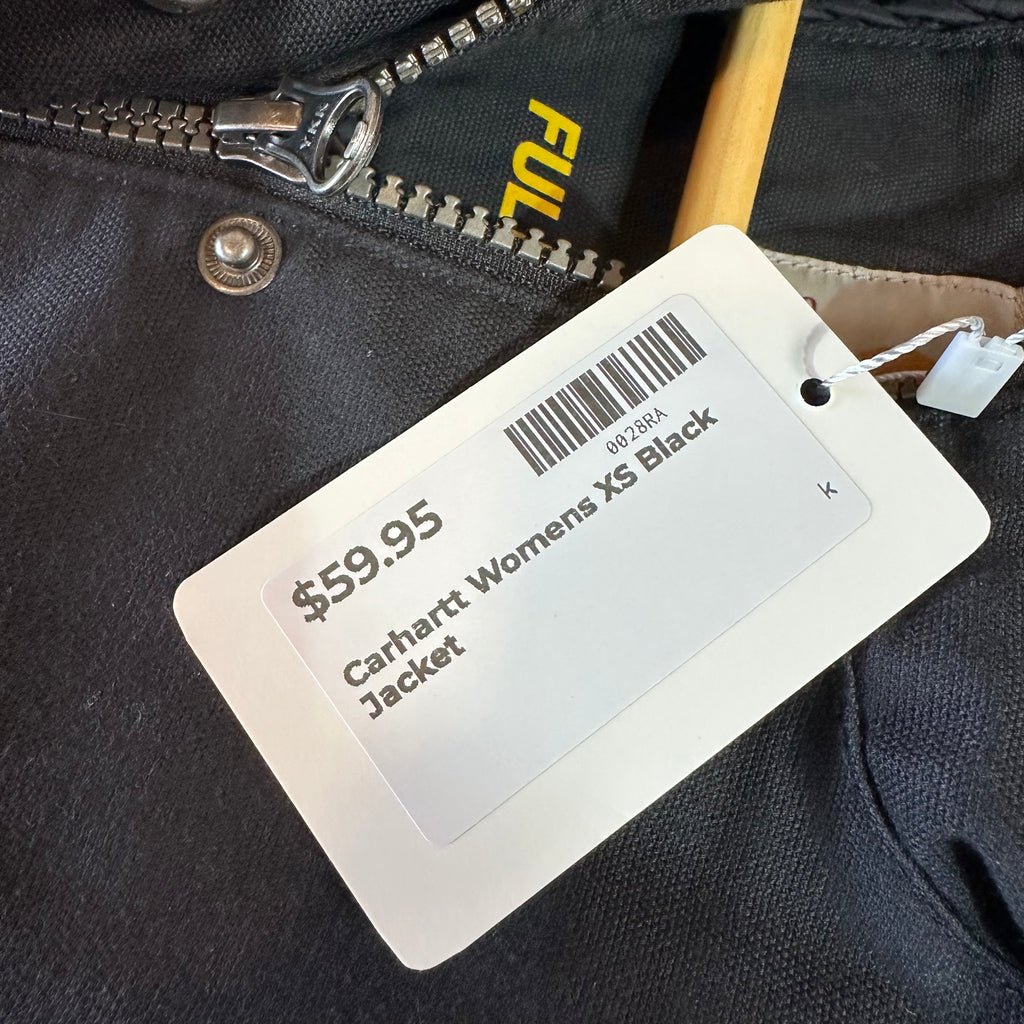 Carhartt Black Full Swing Jacket Womens XS