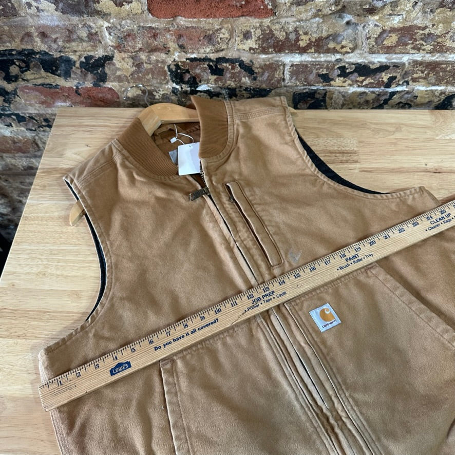 Carhartt Brown Vest Mens Large