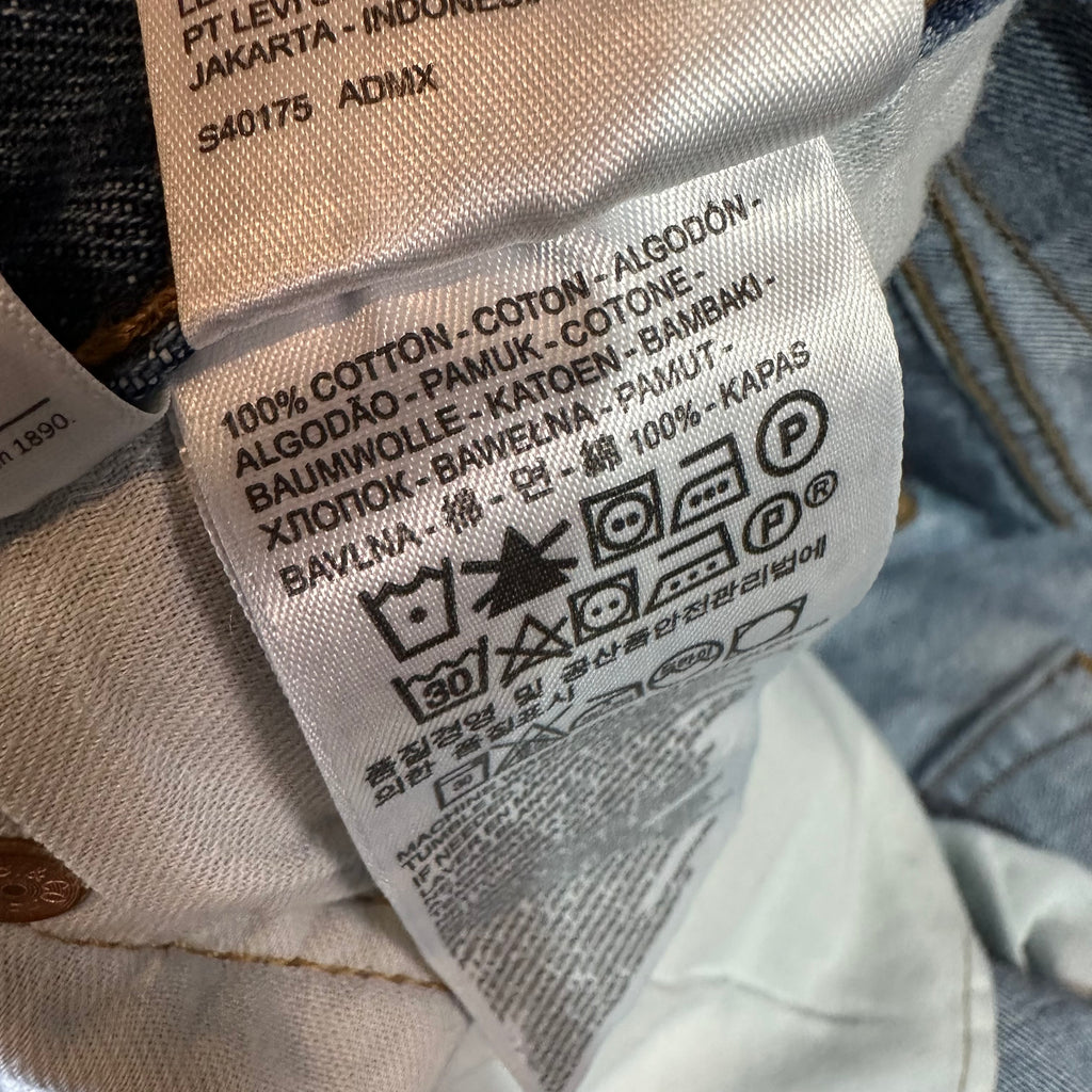 Levi's 501 Mens 38x30 Blue Jeans