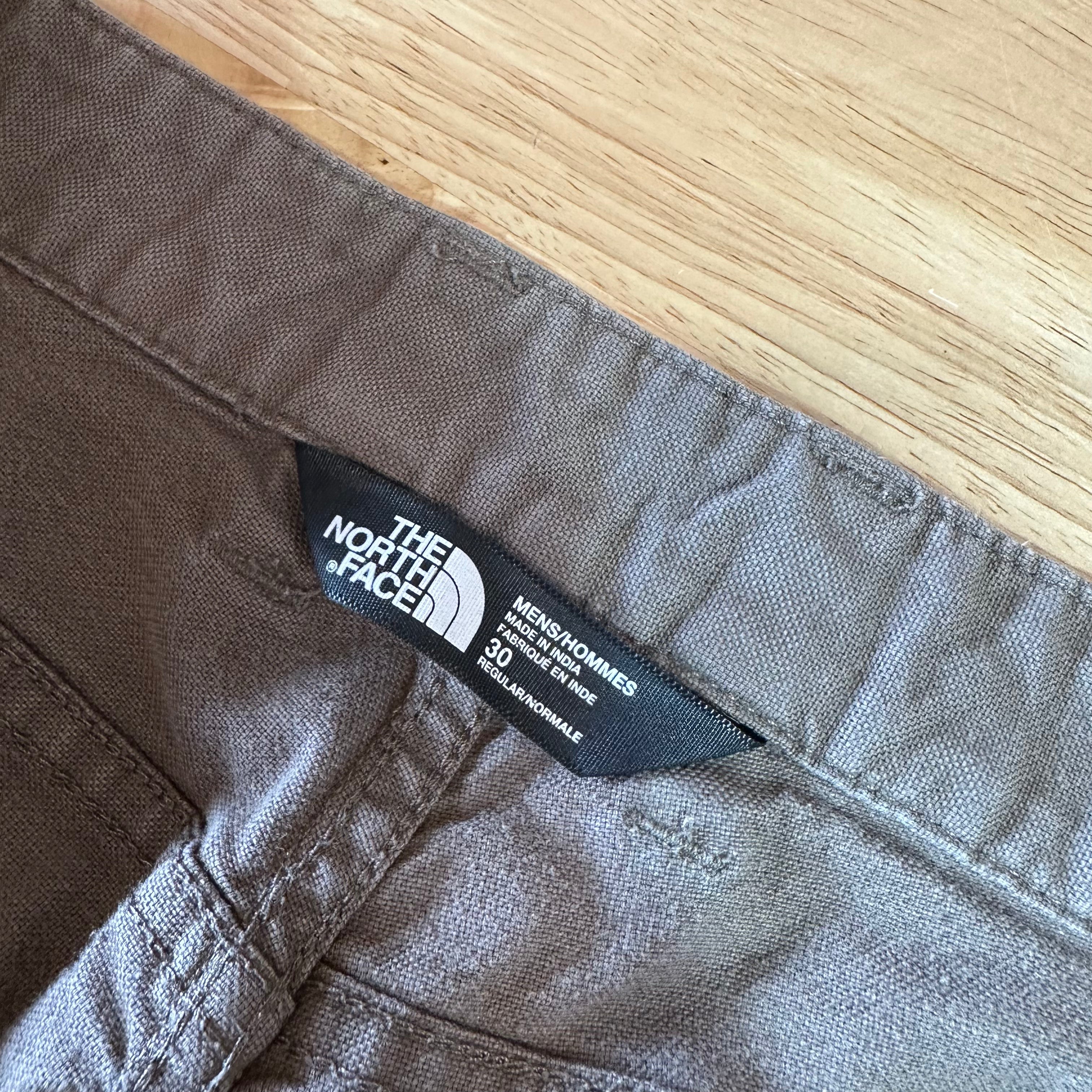North Face Mens 30x30 Tan Pants