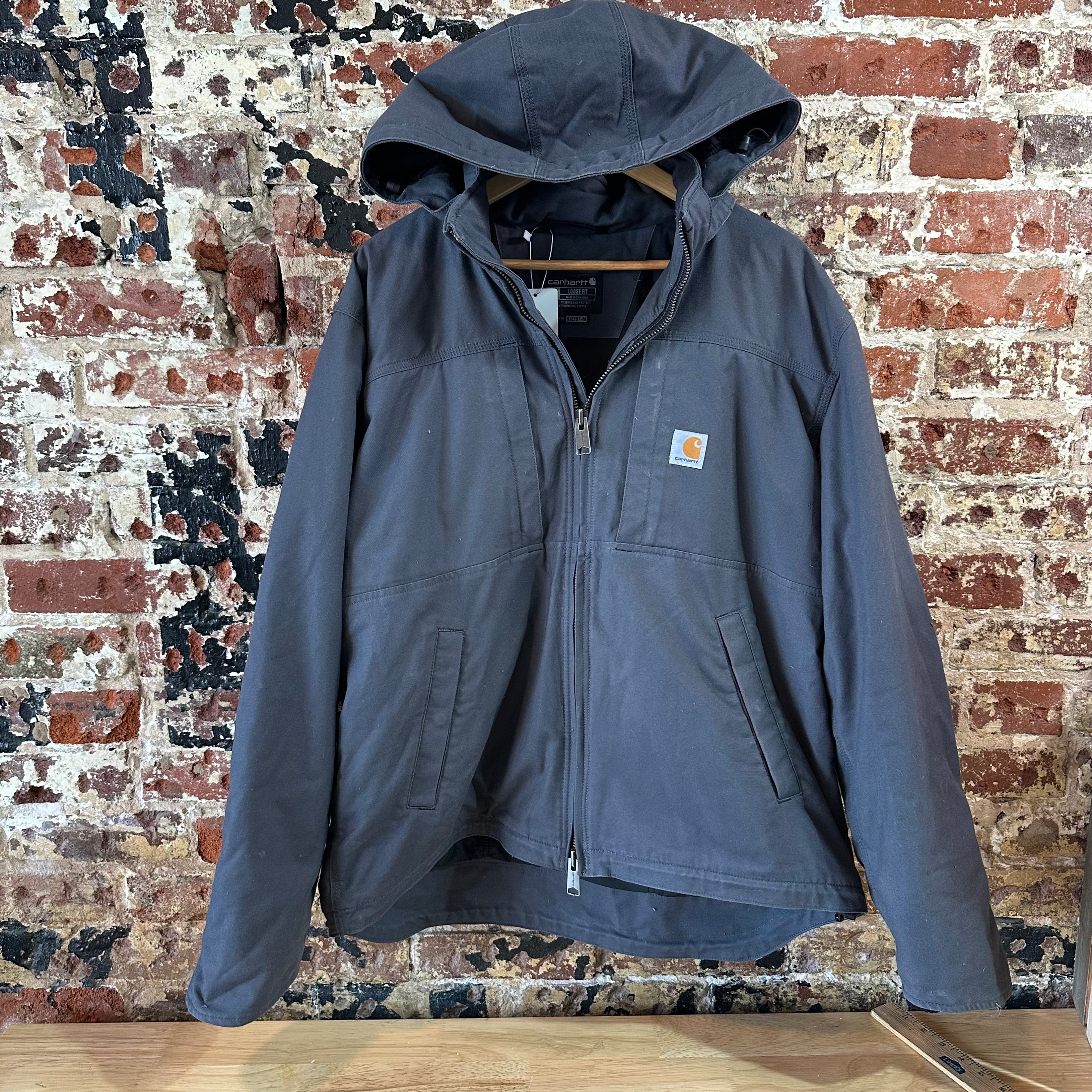Carhartt Mens Large Gray Full Swing Jacket