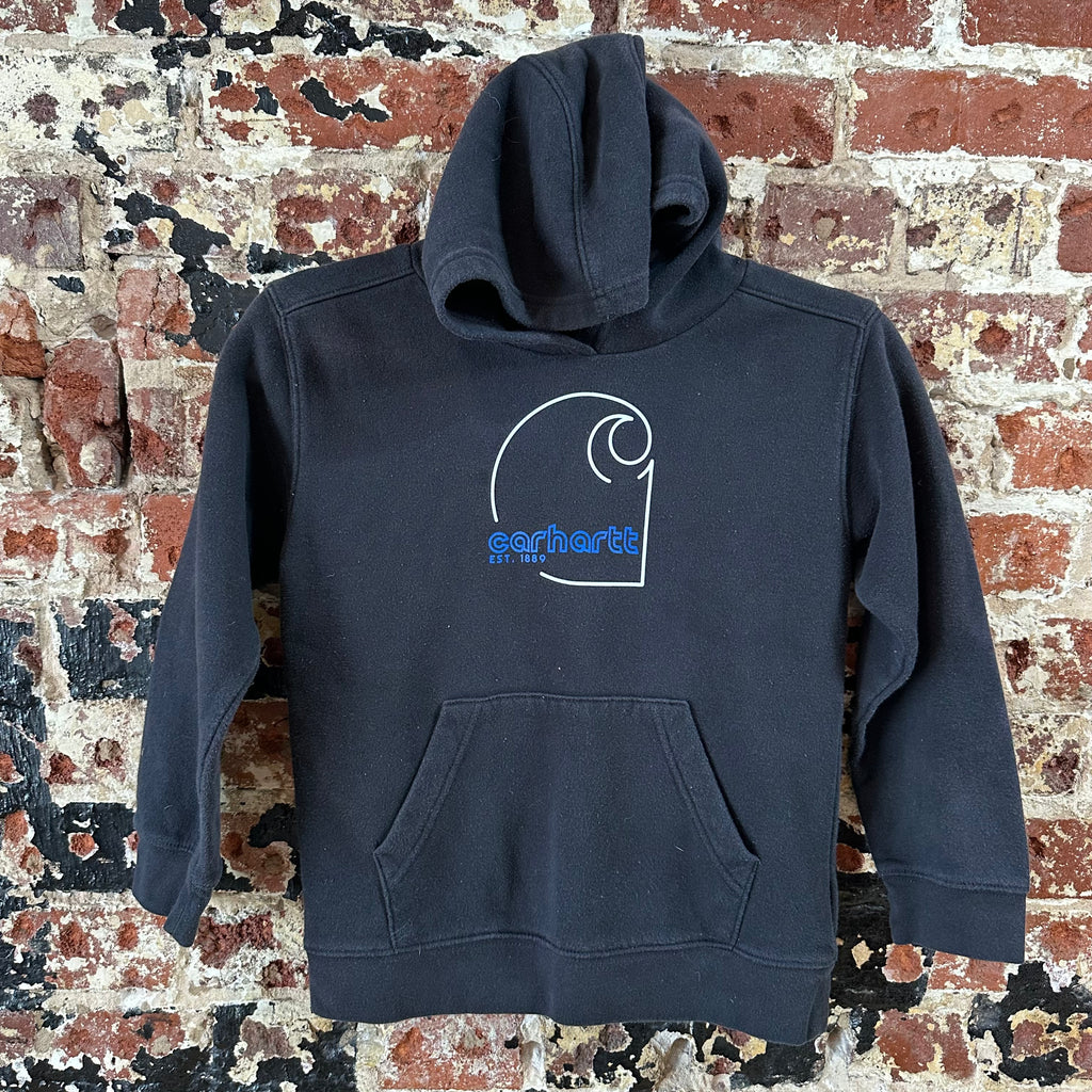 Carhartt Boys 7 Black Hoodie