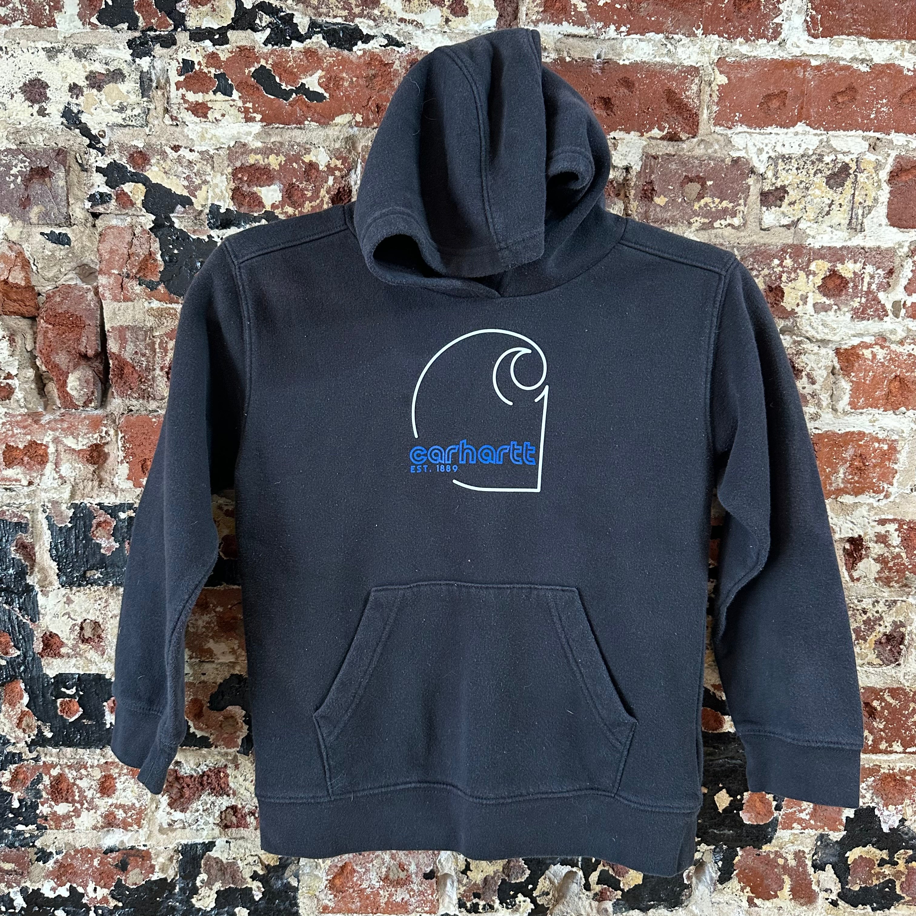 Carhartt Boys 7 Black Hoodie