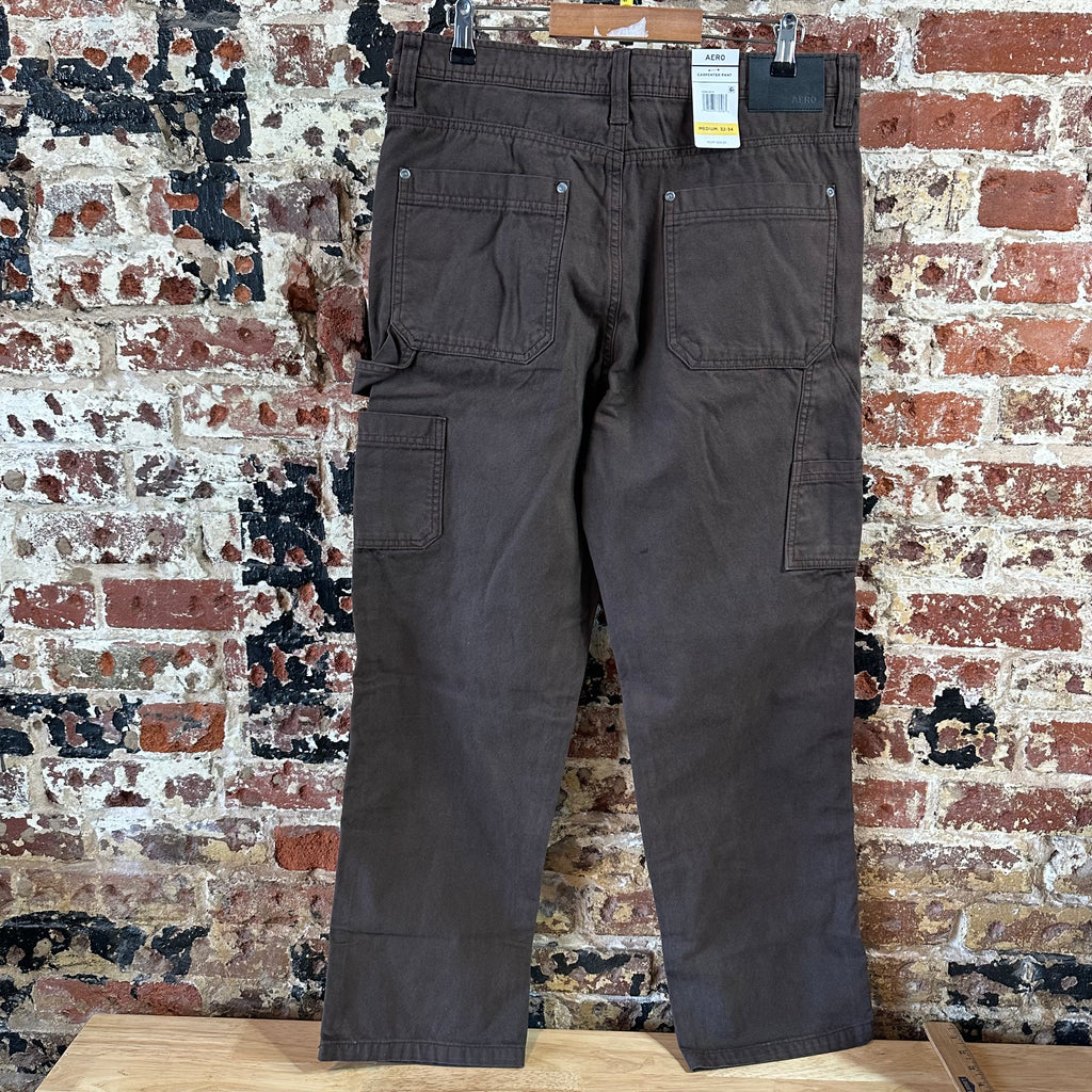 Aerostaple Mens Medium Brown Pants NEW