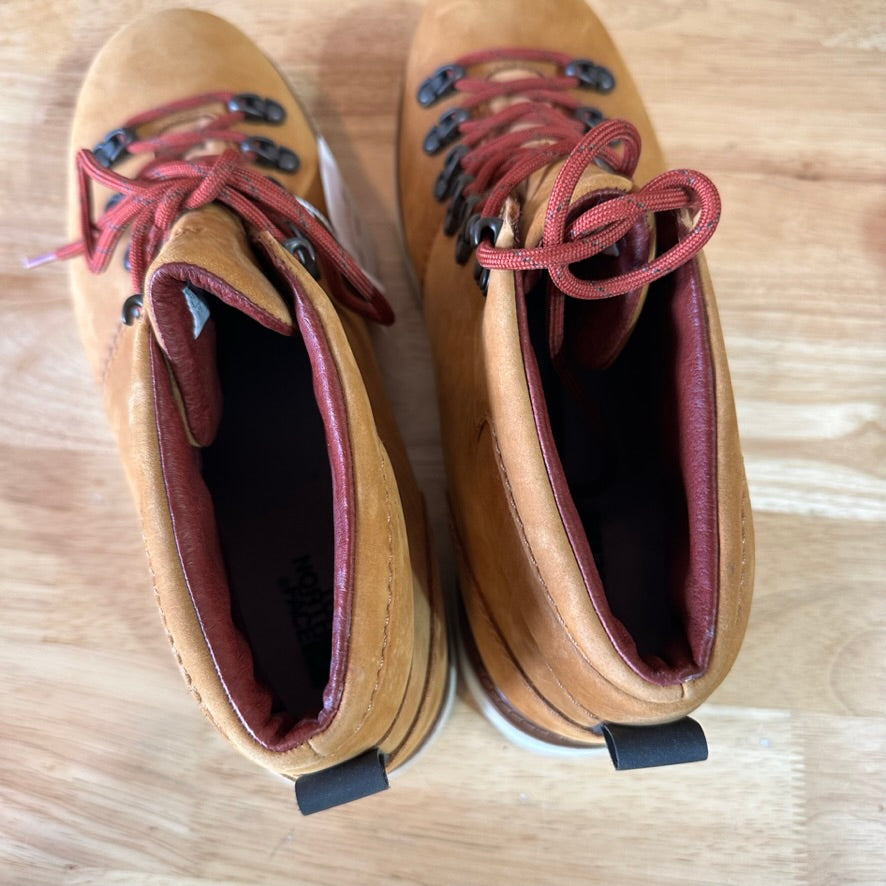 North Face Mens 11.5 Brown Hiking Boots