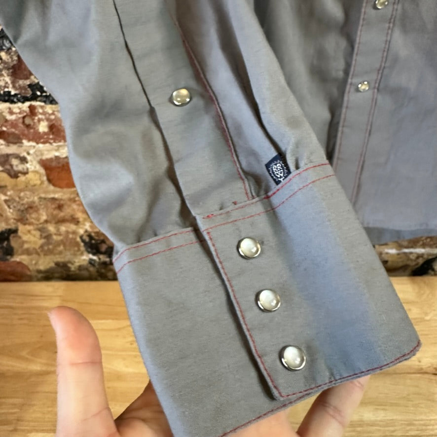 VTG Rockmount Men's Large Gray Western Shirt