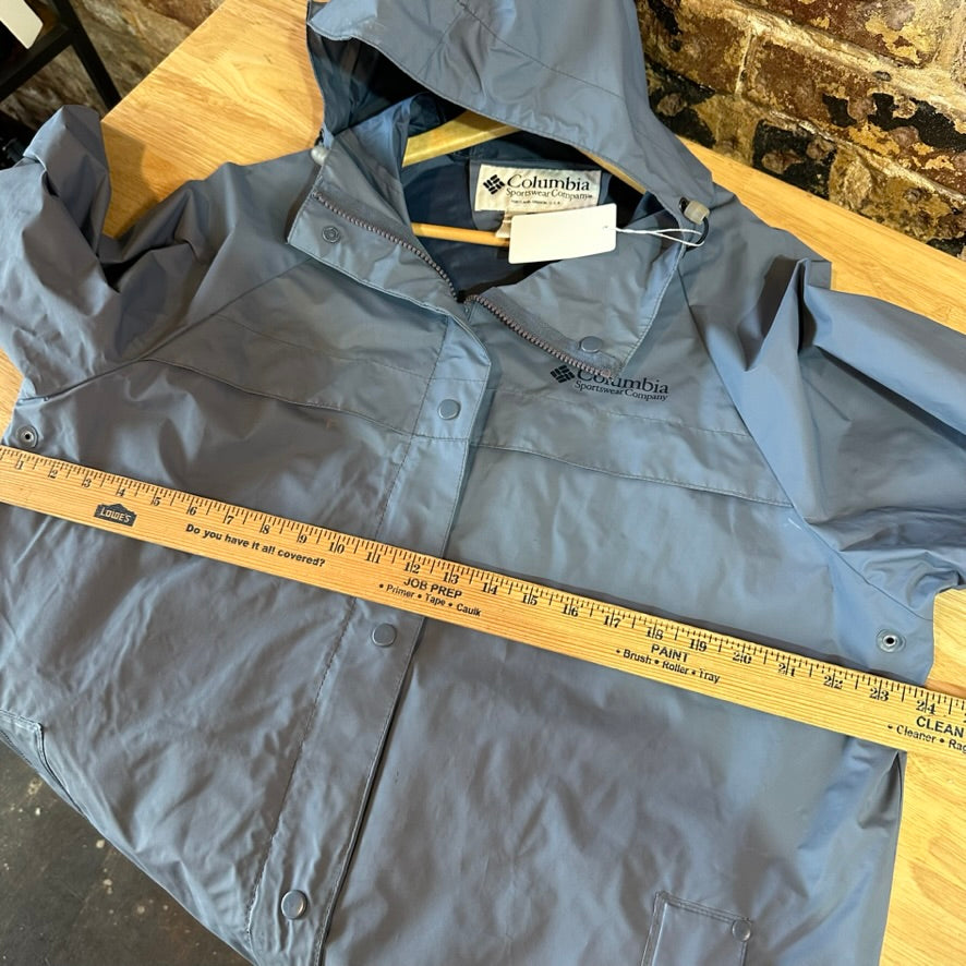 Columbia Women's Medium Blue Rain Jacket