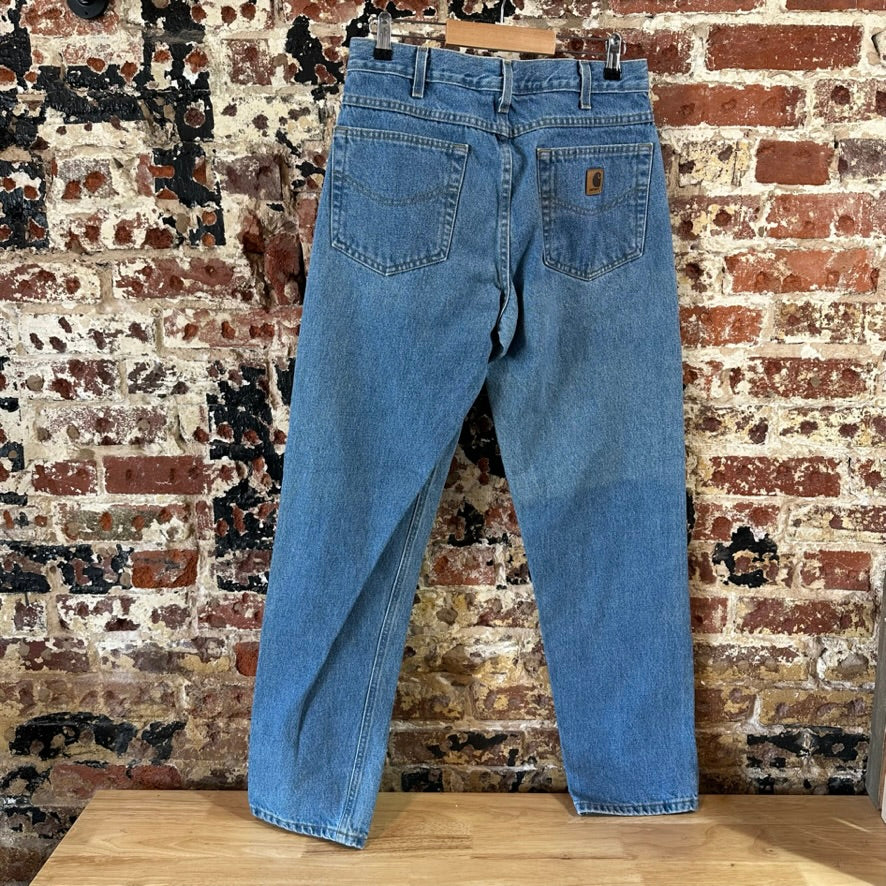 Carhartt B17 Mens 32x32 Blue Jeans