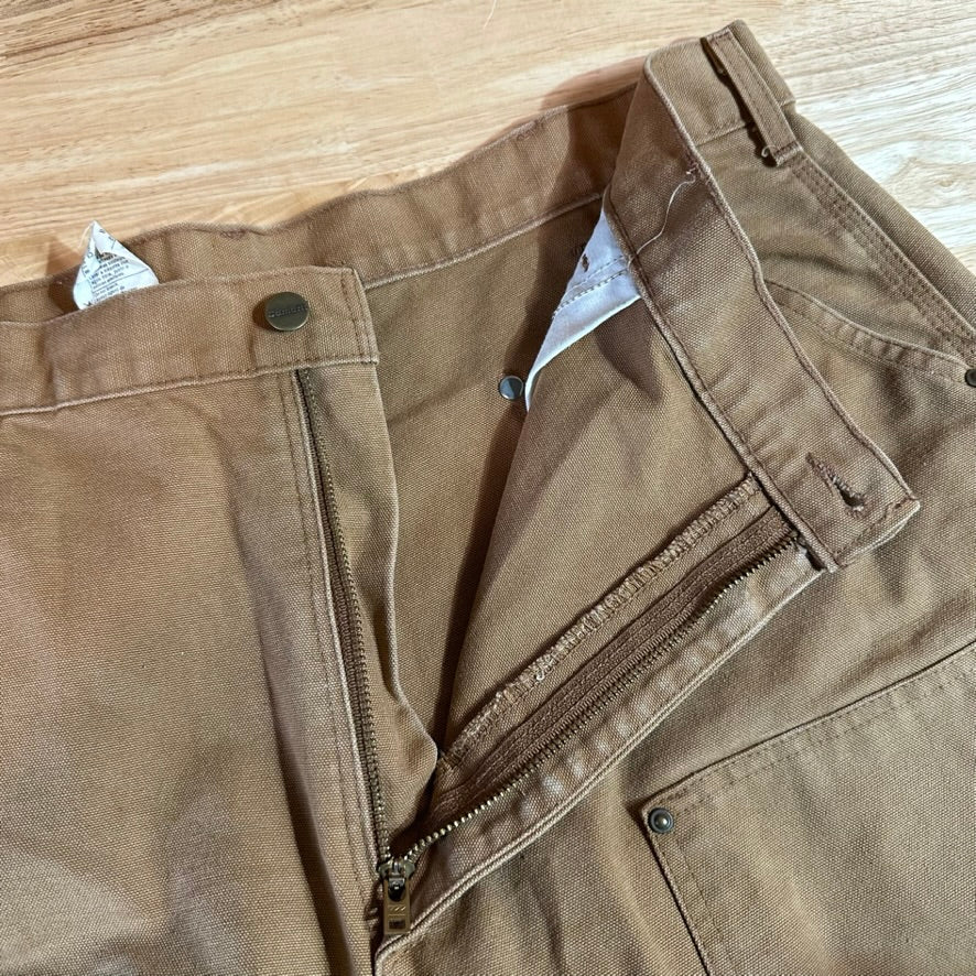 Carhartt B136 BRN Mens 40x32 Double Knee Pants