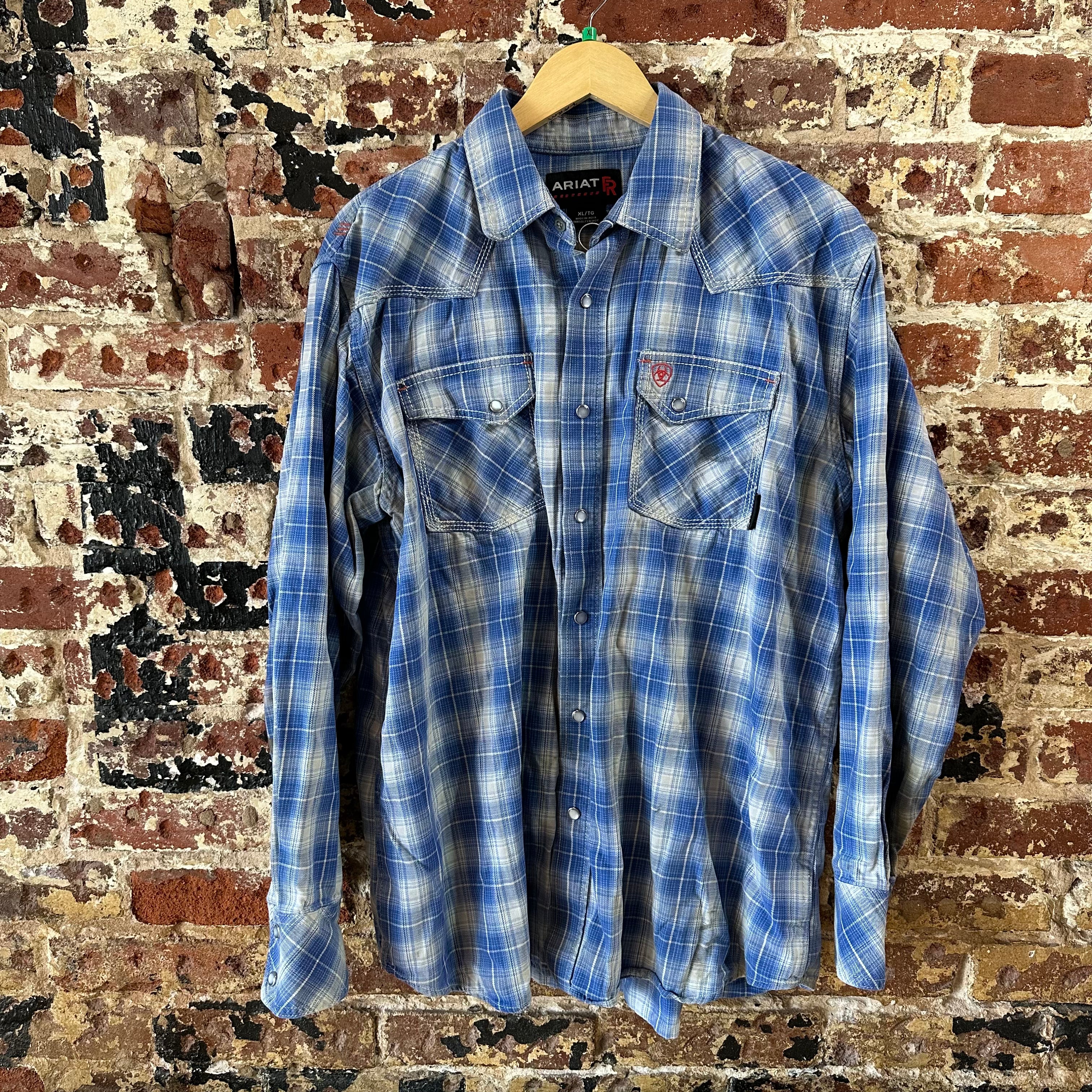 Ariat FR Mens XL Long Sleeve Button Up