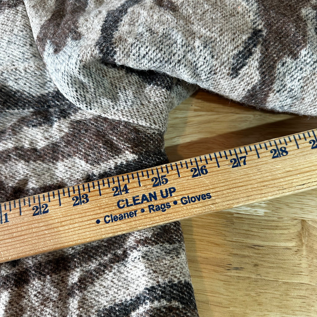 Silent Predator Men’s XL Wool Camo Hunting Coat High Quality EUC