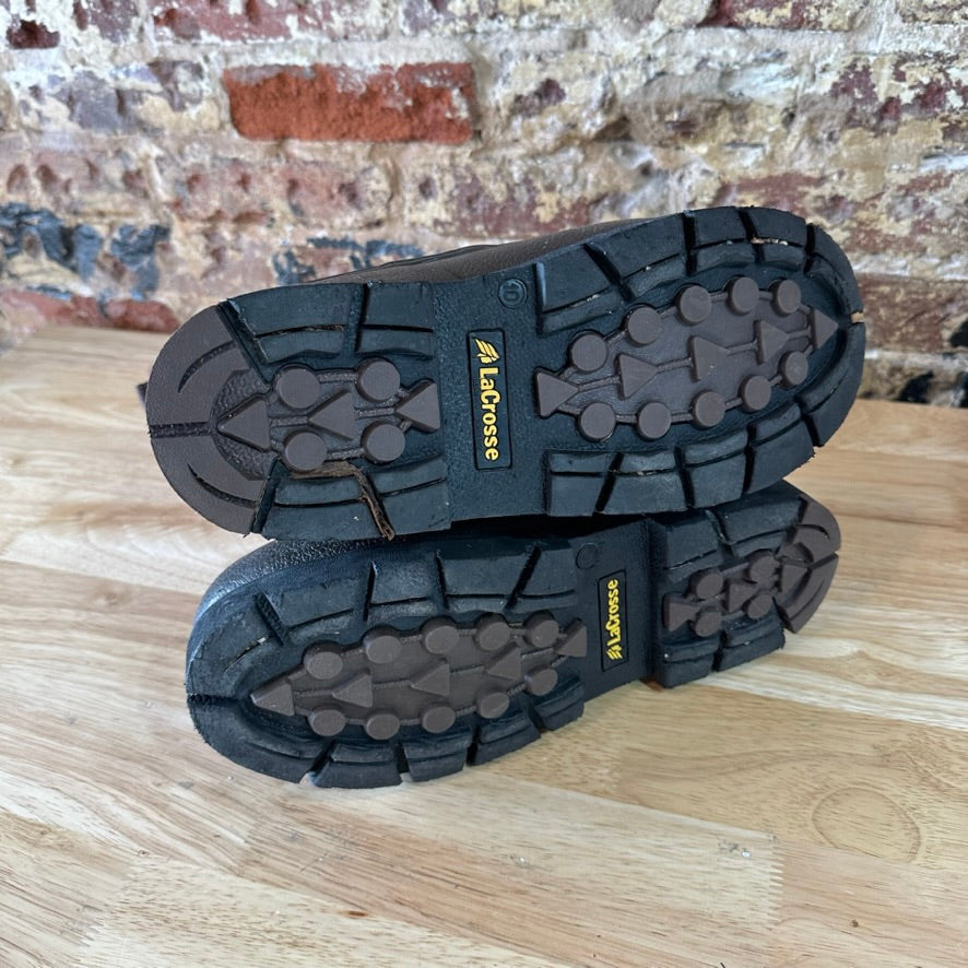 Lacrosse Alpha Iceman Men’s Size 10 Boots 5mm Thinsulate Ultra Brown