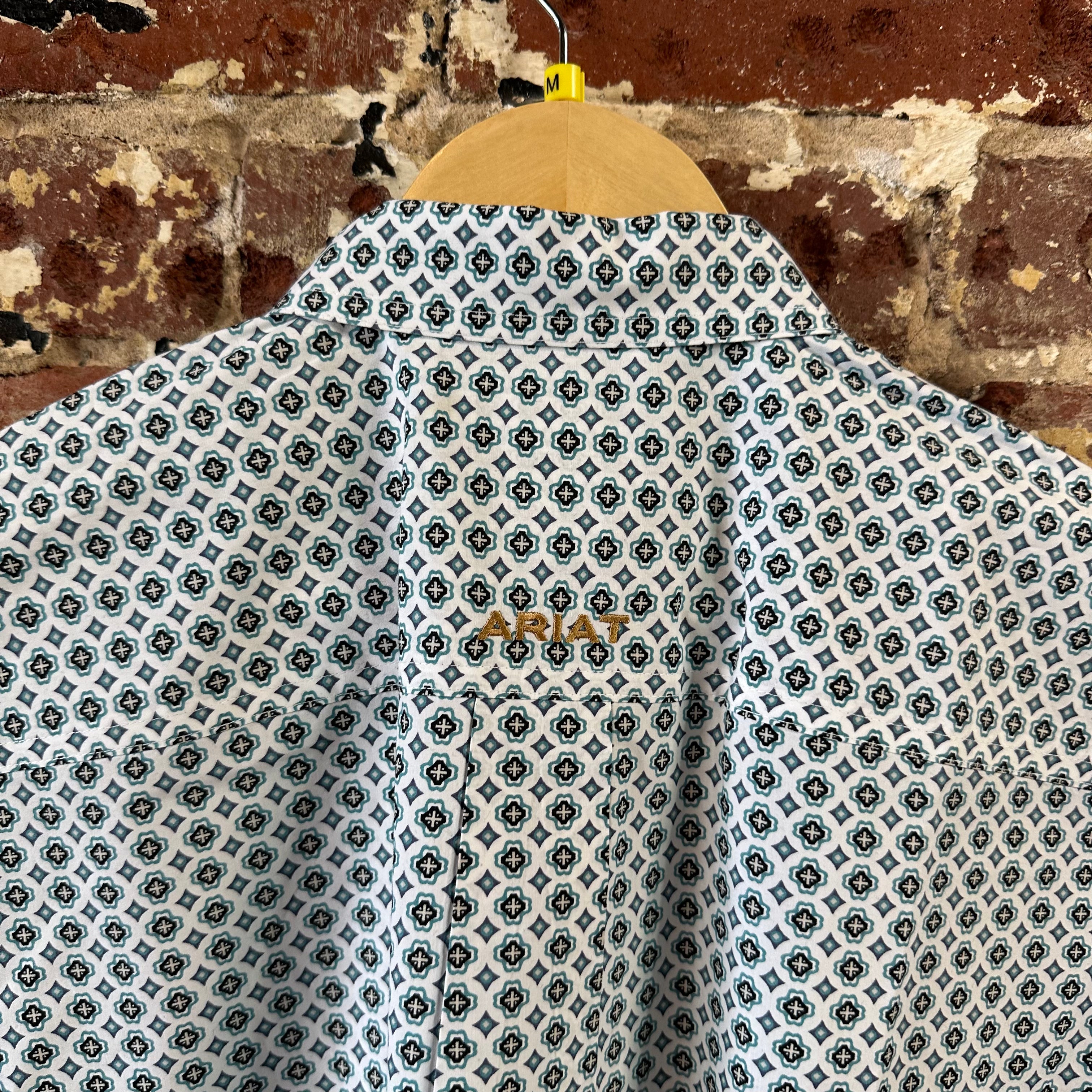Ariat Button Up Shirt Mens Medium Western