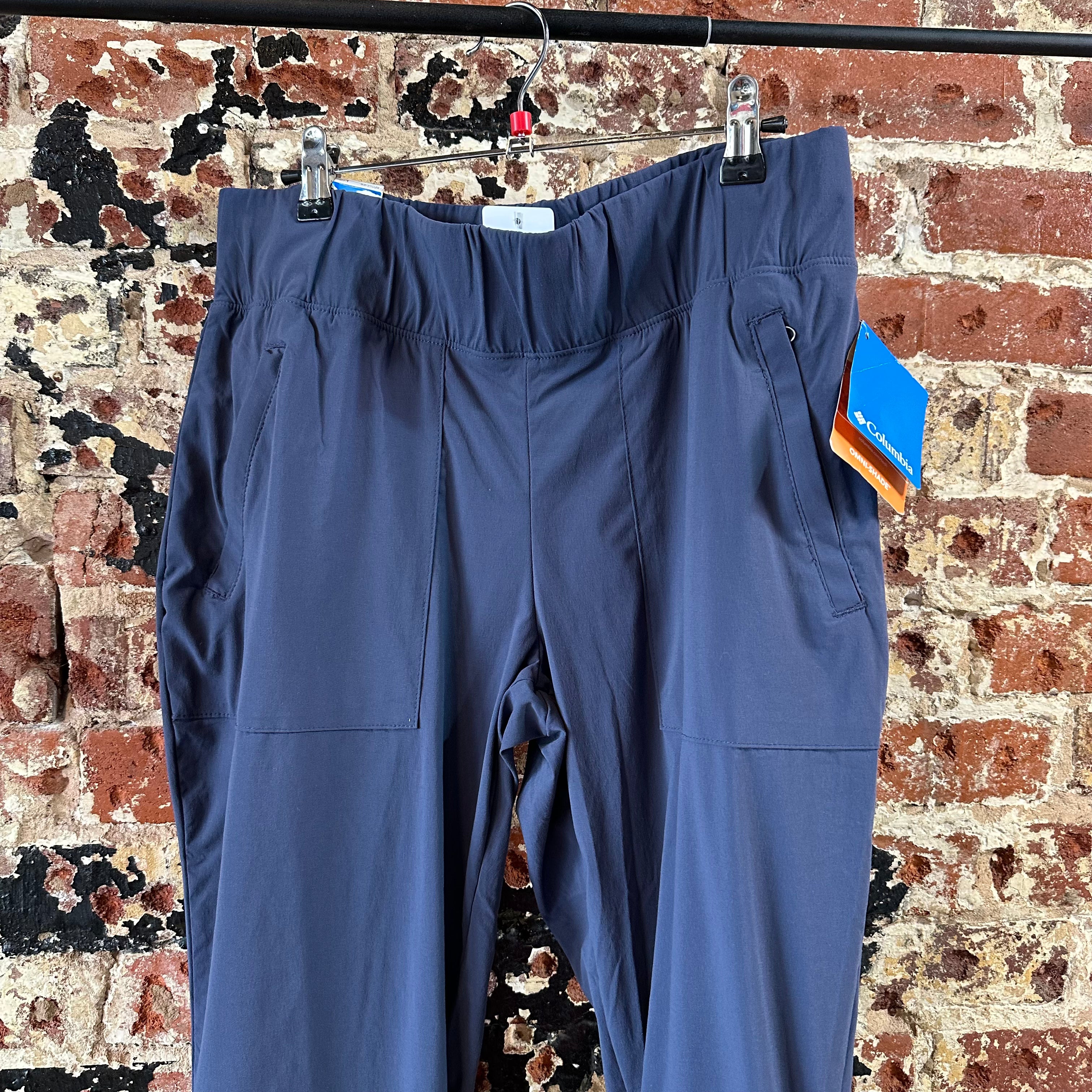 Columbia Trot Trail Pants Womens Large Blue pants NEW