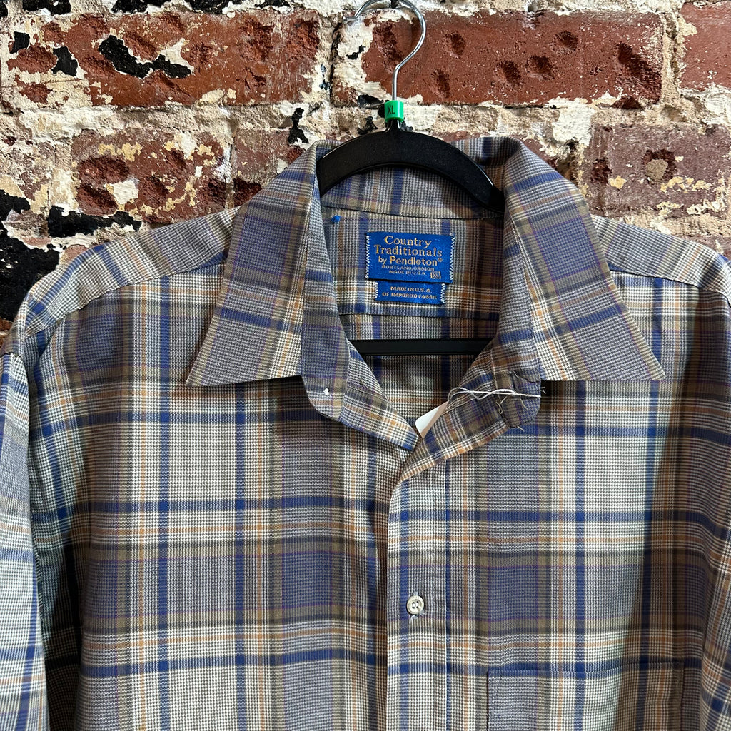 Pendleton Mens XL Short Sleeve Button Up