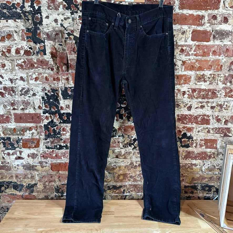 Levi's Mens 34x34 Black Corduroy Jeans