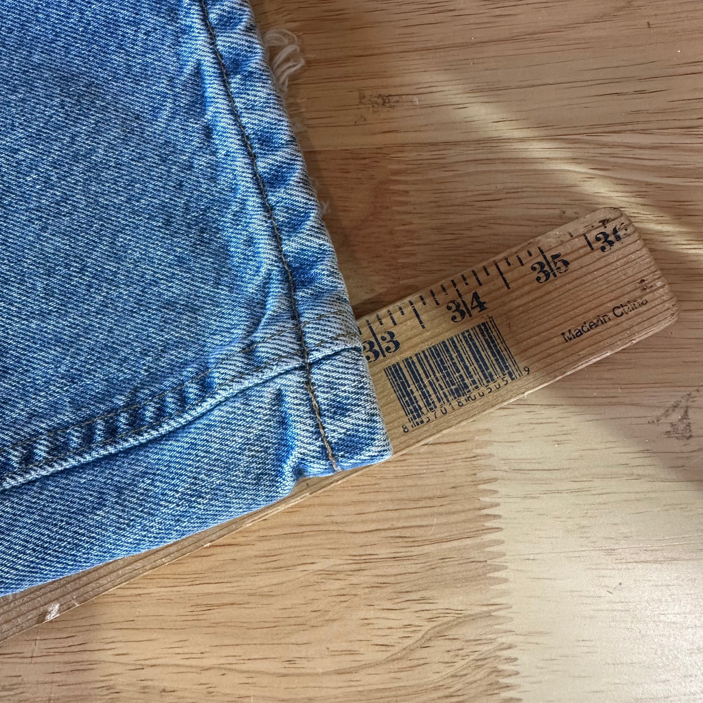 Carhartt Mens 36x34 Blue Jeans