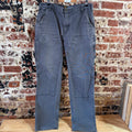 Carhartt Double Knee Gray Pants Mens 36x34